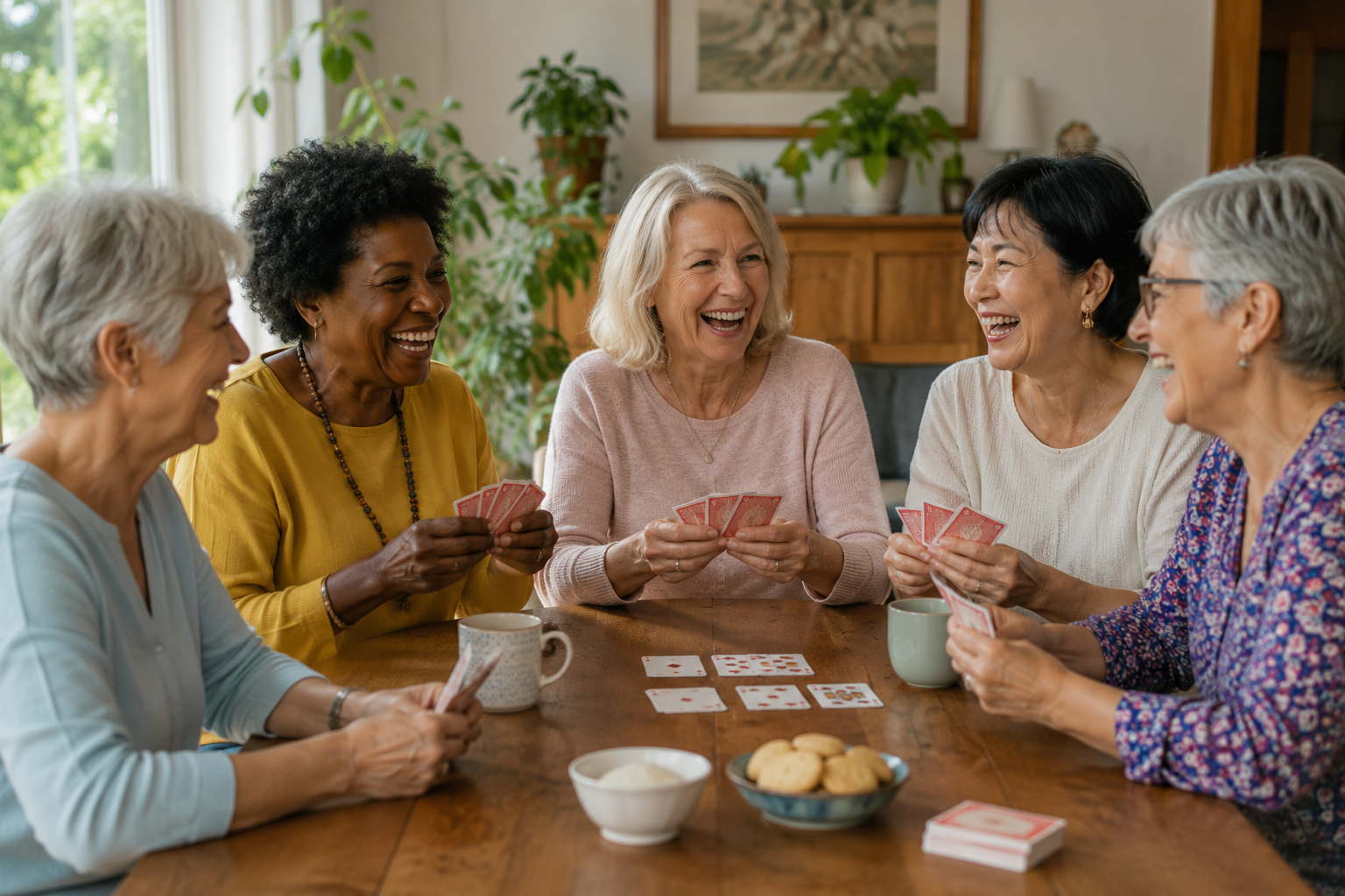 Femmes vieillissant en pleine forme