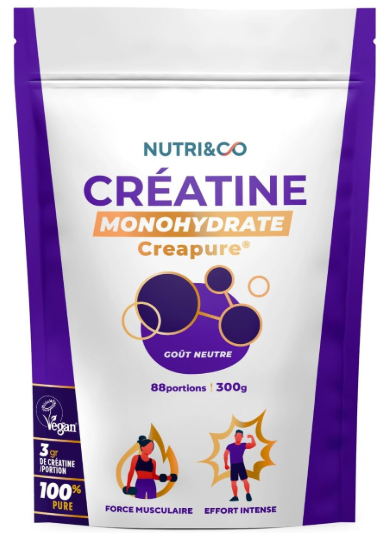 Nutri and co créatine poudre