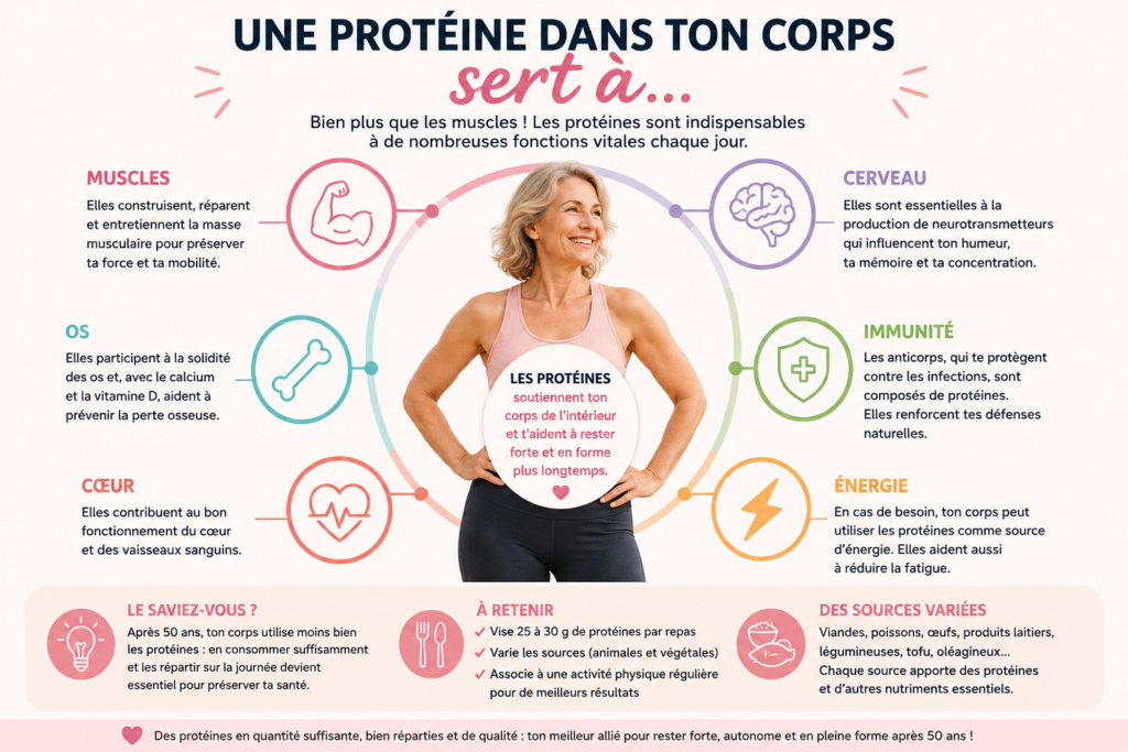 A quoi sert une protéine dans ton corps