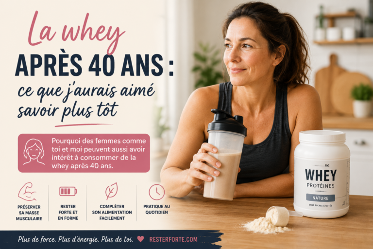 la whey après 40 ans