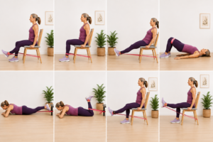 Exercices avec élastique pour renforcer les jambes après 50 ans : 8 exercices efficaces