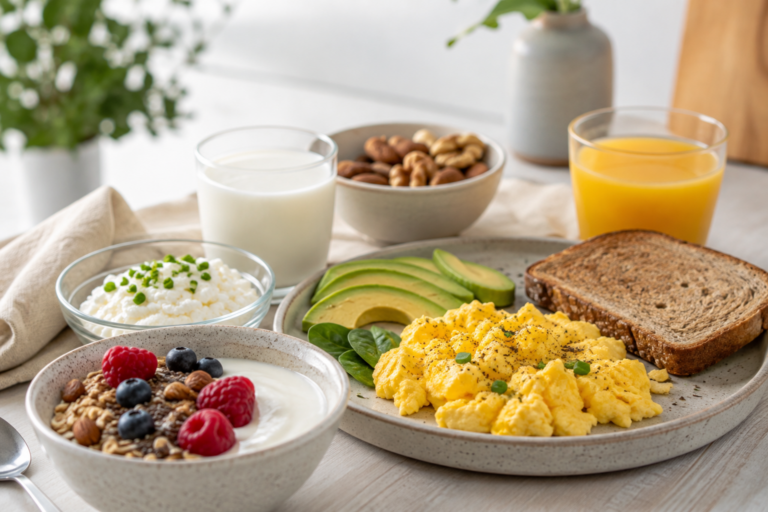 Protéines au petit déjeuner après 50 ans : votre petit déjeuner en apporte-t-il assez ?