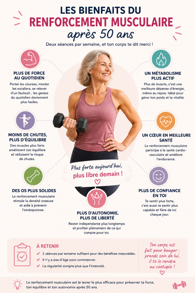 les bénéfices du renforcement musculaire