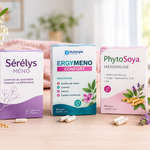 Compléments ménopause : Sérélys, Ergymeno ou Phyto Soya, lequel choisir ?